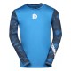 Блуза с дълъг ръкав FUNDANGO Manado UV blue