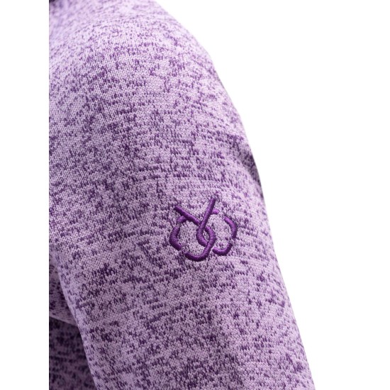 Дамски полар BRILLE Dara purple