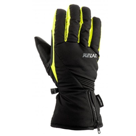 Ръкавици RELAX Thunder RR13F black neon yellow