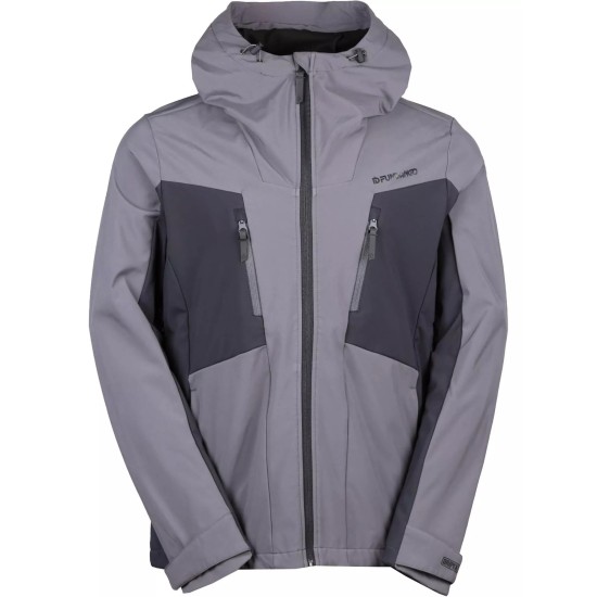 Мъжко яке softshell FUNDANGO Rauris - grey black