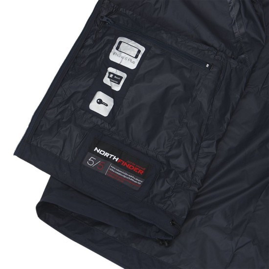 Водоустойчиво яке ветровка NORTHFINDER Northcover green forest