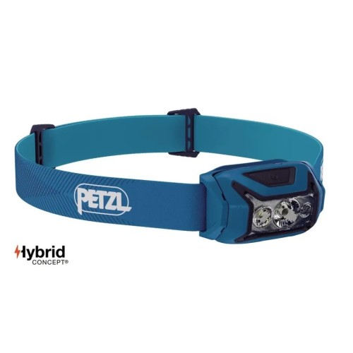 Мощен челник Petzl Actik син 450 лумена