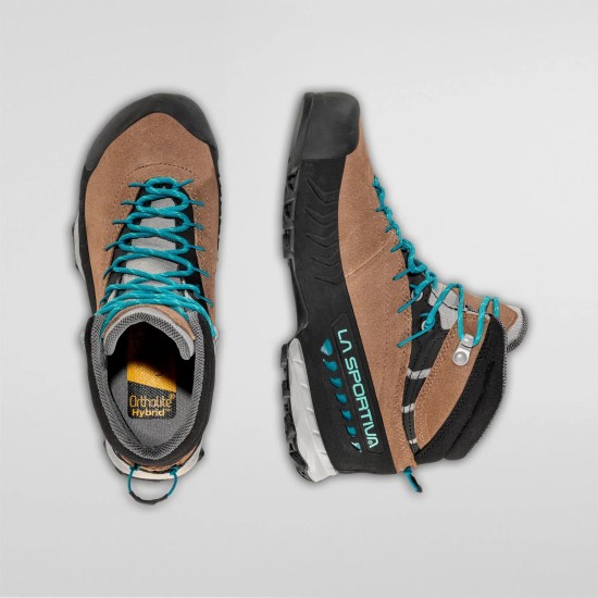 Дамски трисезонни обувки La Sportiva TX4 Mid Gore-Tex taupe emerald