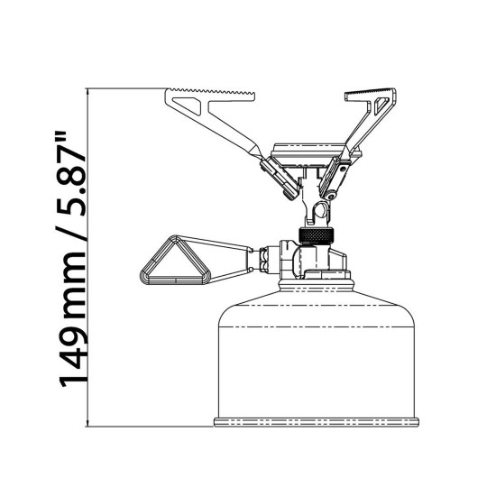 Туристически газов котлон PRIMUS MicronTrail