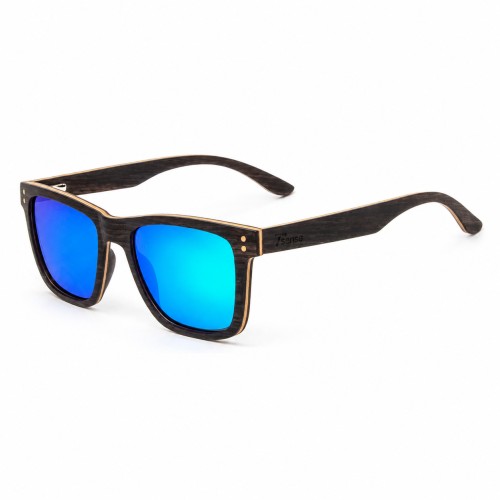 Слънчеви очила с дървена рамка 7th Sense Bliss Polarized Blue Green
