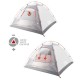 Палатка със слънцезащитен фактор UV80 HIGH PEAK Tessin 4 