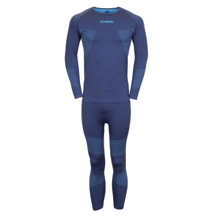 Мъжко термо бельо комплект FUNDANGO Seamless Baselayer Set - blue