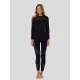 Дамско термобельо комплект FUNDANGO Seamless Baselayer Set - black