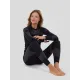 Дамско термобельо комплект FUNDANGO Seamless Baselayer Set - black
