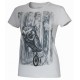 Дамска тениска BASICS Owl grey