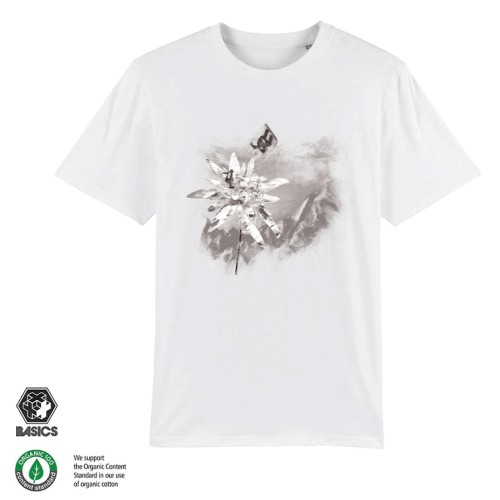 Мъжка тениска BASICS Edelweiss white