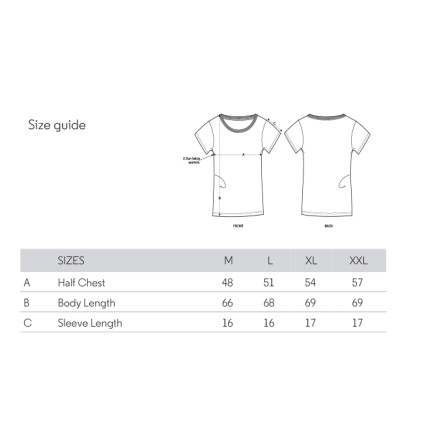 Дамска тениска BASICS Owl grey