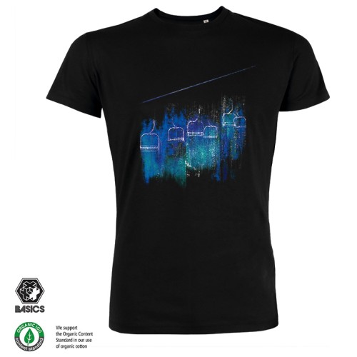 Мъжка тениска BASICS Lifted black