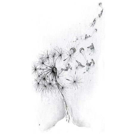 Мъжка тениска BASICS Dandelion Surfers white