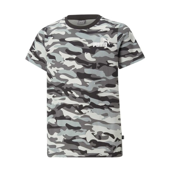 Тениска PUMA ESS Camo Jr