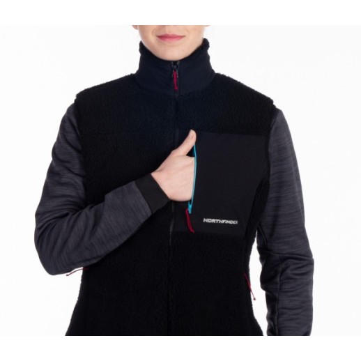 Дамски елек NORTHFINDER Cleo VE-4462OR black