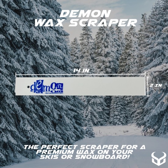 Пластмасова цикла DEMON Wax Scraper